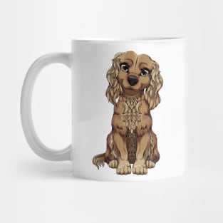 Golden Cocker Spaniel Cute Puppy Mug